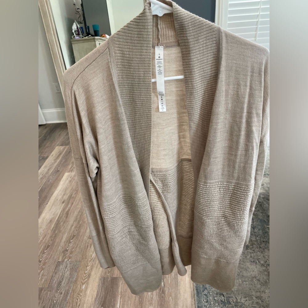 Lululemon Sit in Lotus Wrap Cardigan